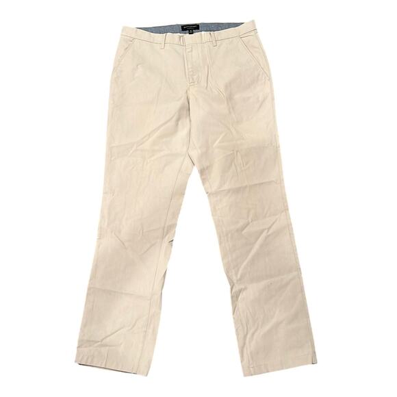 Banana Republic Men's Kentfield Slim Straight Pant Tan Size 33 - Picture 1 of 9